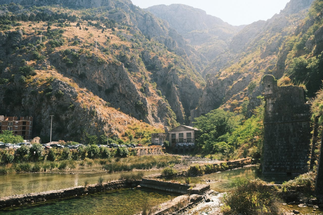 services-03 Discover the stunning mountain views and stone structures in Kotor, Montenegro.